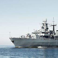 Military ships